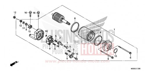 STARTING MOTOR NC700SAD de 2013